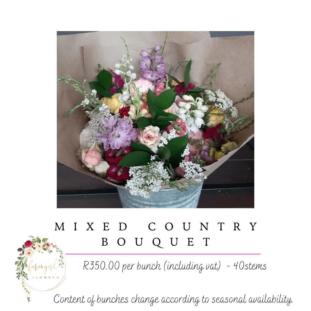 Mixed Country Bouquet - 40 stem